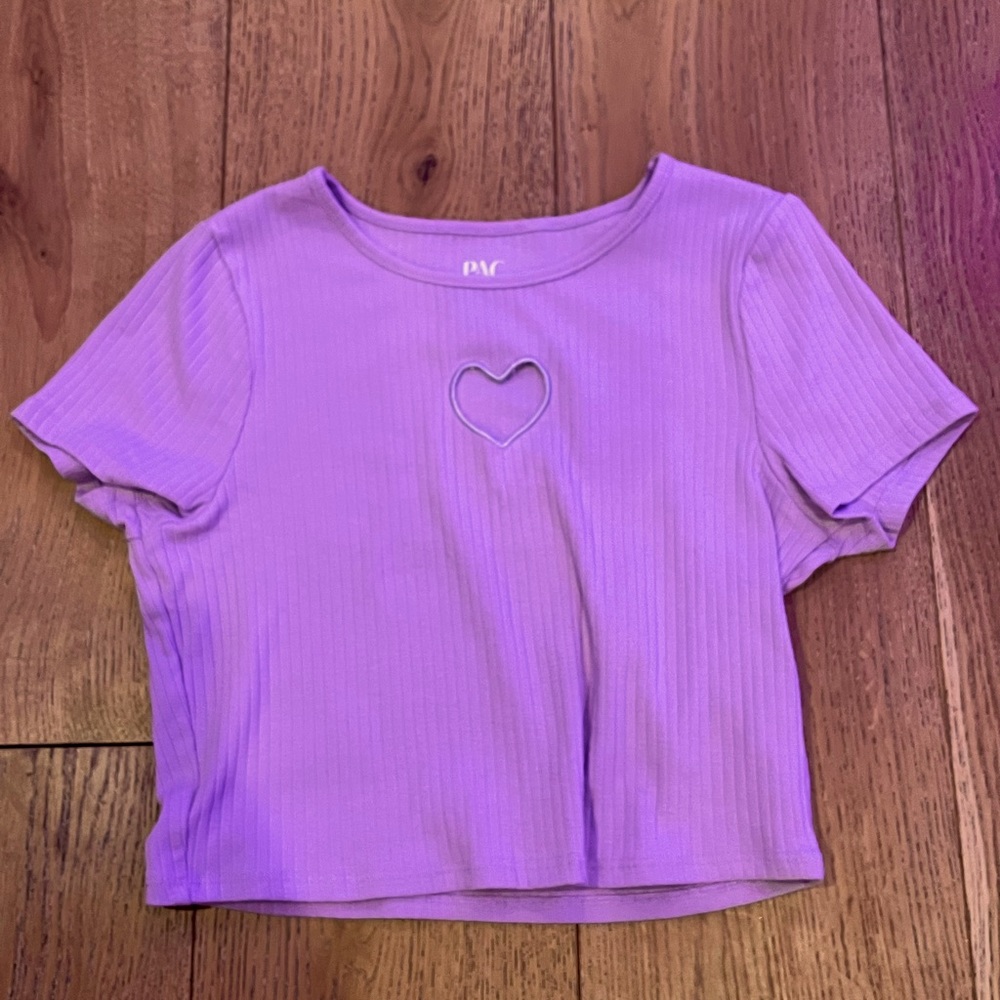 PacSun Heart Cut Out T-Shirt